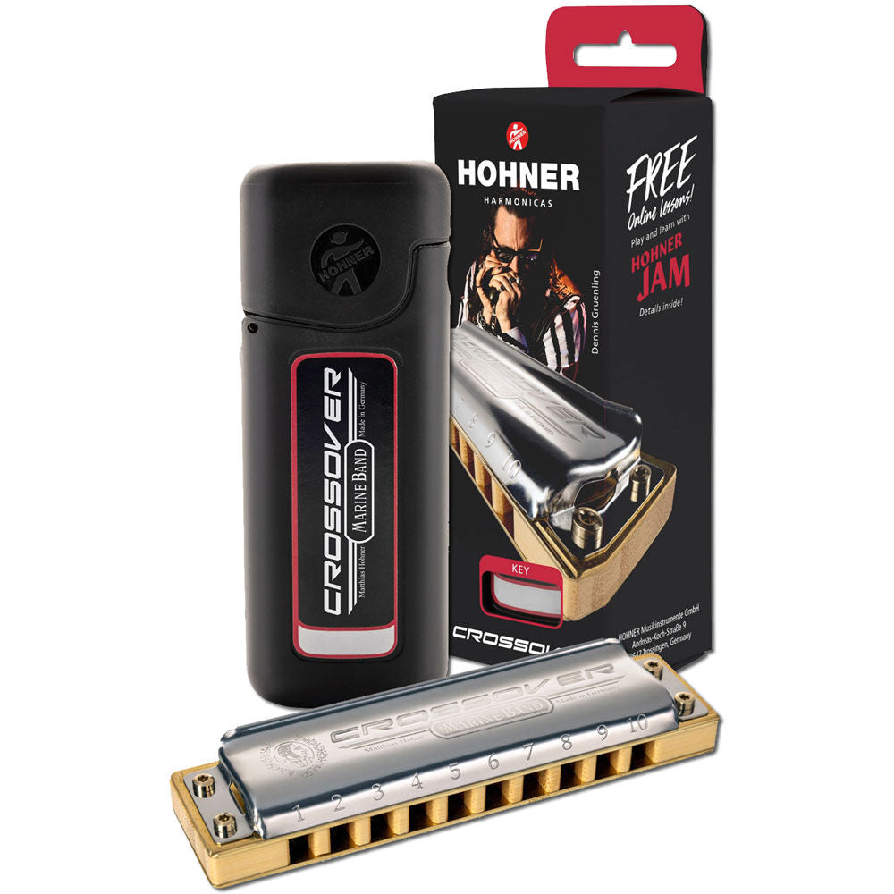 Hohner Marine Band Crossover Harmonica in the Key of C