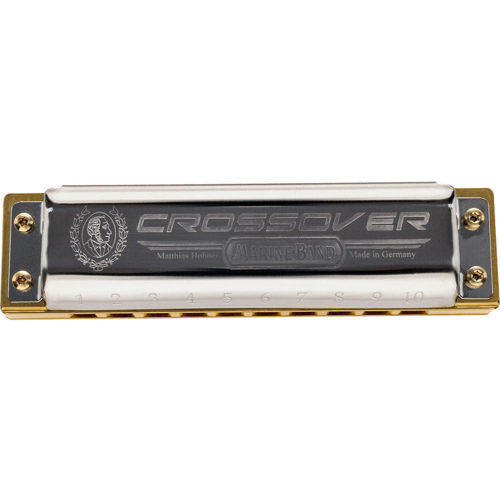 Hohner Marine Band Crossover Harmonica in the Key of A
