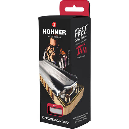 Hohner Marine Band Crossover Harmonica in the Key of A