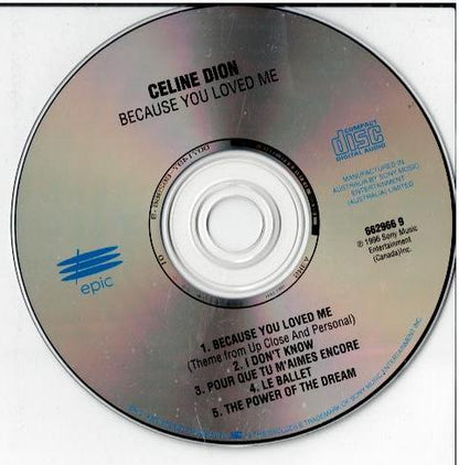 Celine Dion – Falling Into You (CD, Album CD All Media, Limited Edition)