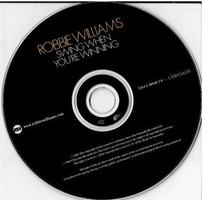 Robbie Williams – Swing When You're Winning (CD, Album)
