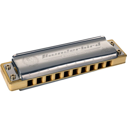 Hohner Marine Band Thunderbird Harmonica in the Key of Low F Major