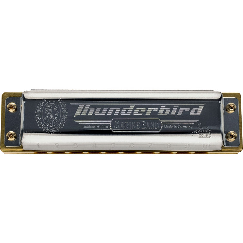 Hohner Marine Band Thunderbird Harmonica in the Key of Low G Major