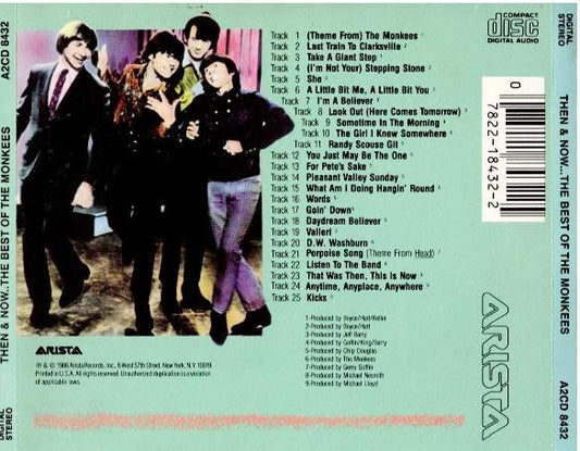 The Monkees – Then & Now... The Best Of The Monkees (CD, Compilation)