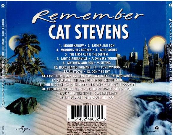 Cat Stevens – Remember (The Ultimate Collection) (CD, Compilation, Reissue)