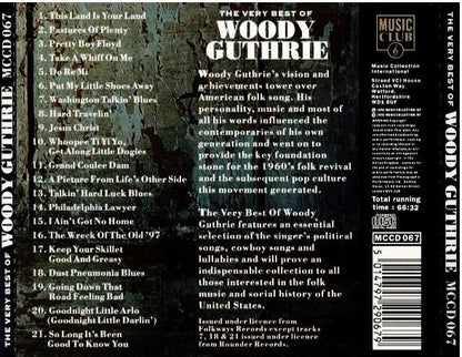 Woody Guthrie – The Very Best Of Woody Guthrie (CD, Compilation)