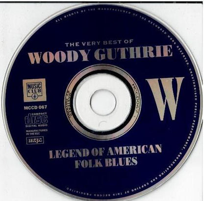 Woody Guthrie – The Very Best Of Woody Guthrie (CD, Compilation)