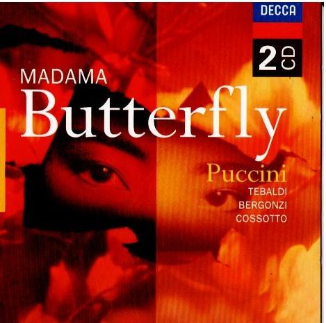 Puccini - Tebaldi, Bergonzi, Cossotto – Madama Butterfly (2 x CD, Album, Reissue, Remastered)