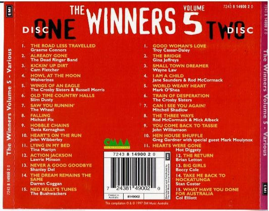 Various – The Winners Volume 5 (2 x CD, Compilation)