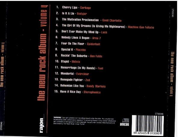 Various – The New Rock Album - Volume 4 (CD, Compilation)