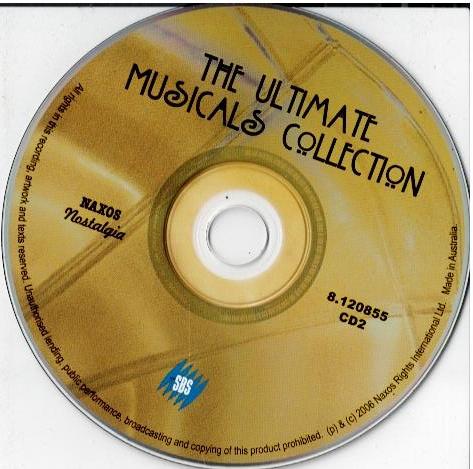 Various – The Ultimate Musicals Collection (2 x CD, Compilation)