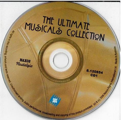 Various – The Ultimate Musicals Collection (2 x CD, Compilation)