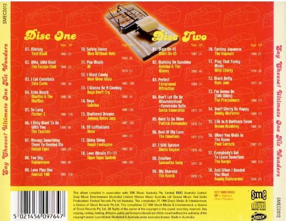 Various – Say Cheese! Ultimate One Hit Wonders (2 x CD, Compilation)