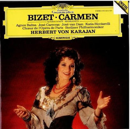 Bizet, Berliner Philharmoniker, Herbert Von Karajan – Carmen (Highlights) (CD, Album, Reissue)