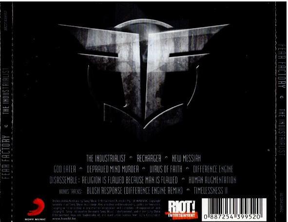 Fear Factory – The Industrialist (CD, Album)