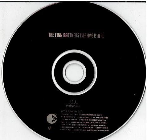 The Finn Brothers – Everyone Is Here (CD, Album, Copy Protected, Enhanced)