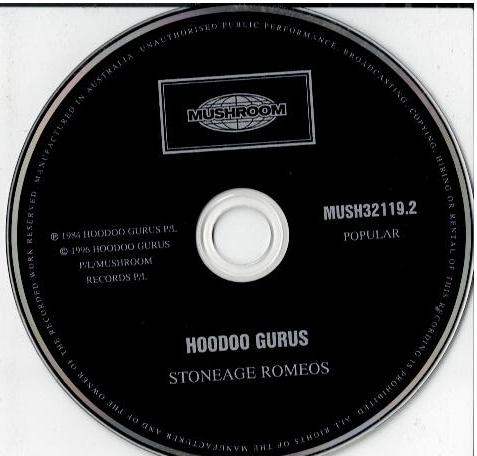 Hoodoo Gurus – Stoneage Romeos (CD, Album, Reissue, Repress)