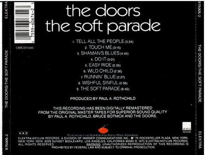 The Doors – The Soft Parade (CD, Album, Reissue)