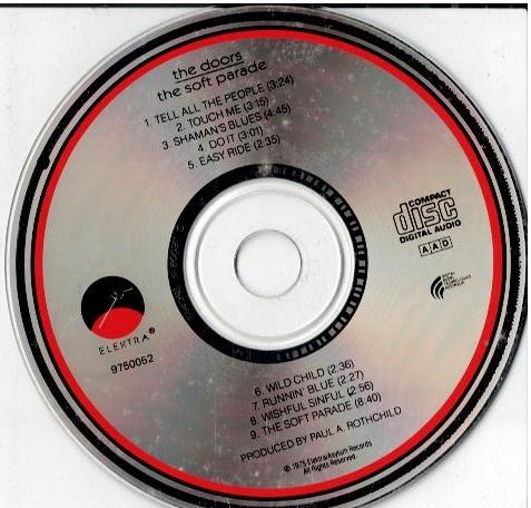 The Doors – The Soft Parade (CD, Album, Reissue)