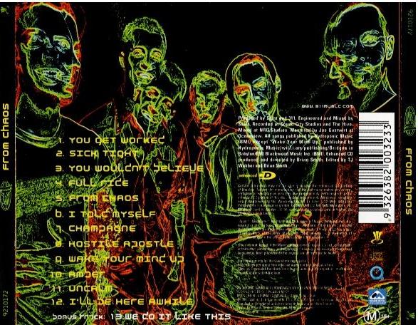 311 – From Chaos (CD, Album, Enhanced)
