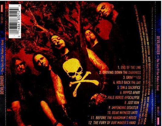 DevilDriver – The Fury Of Our Maker's Hand (CD, Album)