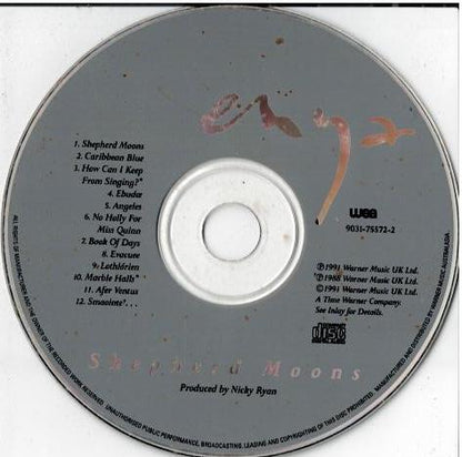 Enya – Shepherd Moons (CD, Album, Repress)