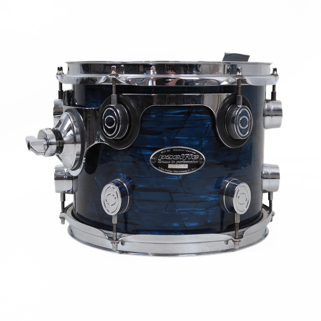 PDP Pacific CX Series 10" × 8" Maple Rack Tom in Blue Onyx