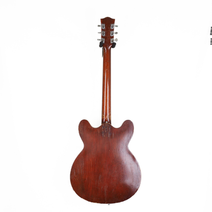 1970s Maton Apollo 505 Hollowbody Electric Guitar in Red