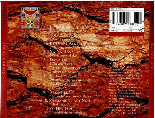 Sacred Spirit – Chants And Dances Of The Native Americans (CD, Album)