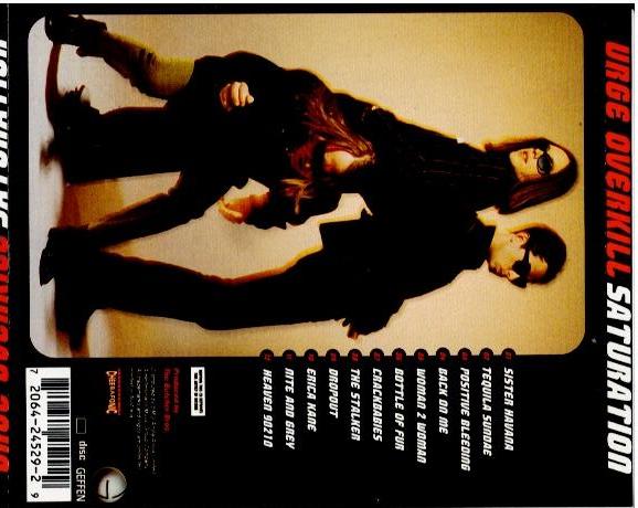 Urge Overkill – Saturation (CD, Album)