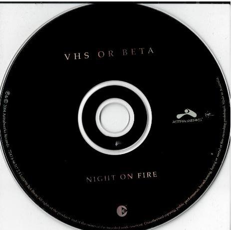 VHS Or Beta – Night On Fire (CD, Album, Copy Protected)