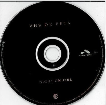 VHS Or Beta – Night On Fire (CD, Album, Copy Protected)