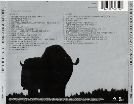 U2 – The Best Of 1990-2000 & B-Sides (2 x CD, Compilation)
