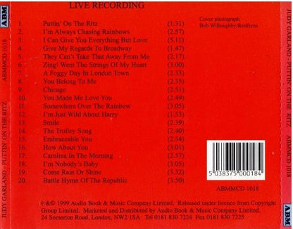 Judy Garland – Puttin' On The Ritz (CD, Compilation)