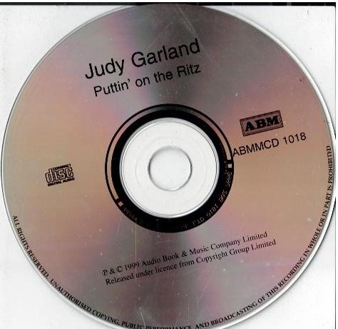 Judy Garland – Puttin' On The Ritz (CD, Compilation)