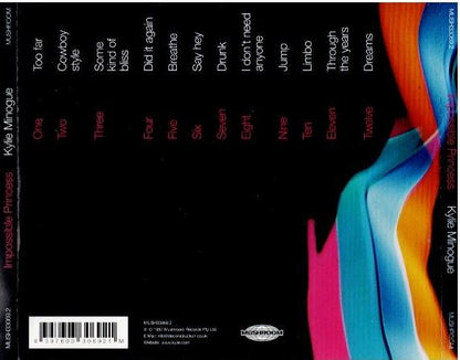 Kylie Minogue – Impossible Princess (CD, Album, Stereo)