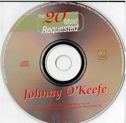 Johnny O'Keefe – The 20 Most Requested (CD, Compilation)