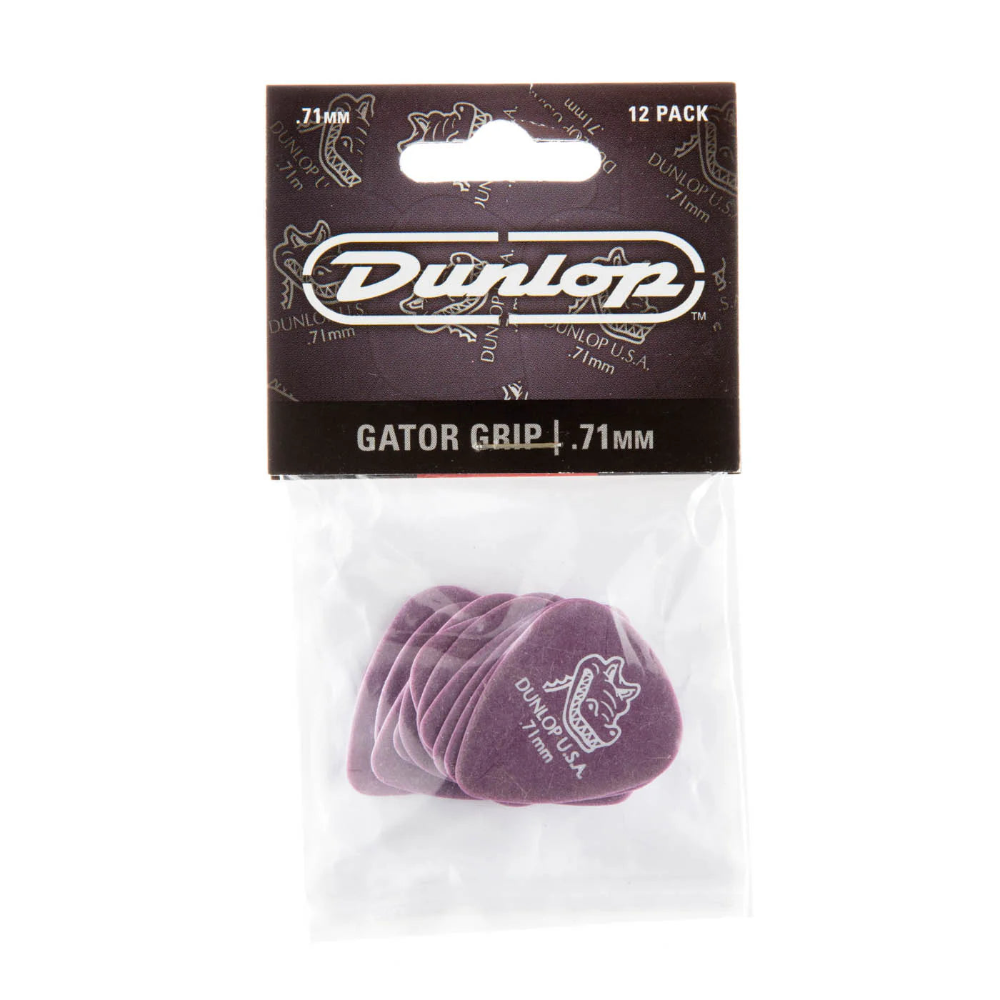 Dunlop JP771 .71mm Gator Grip Picks 12pk