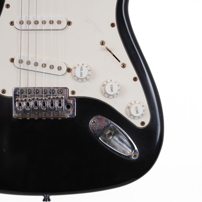 Arizon Stratocaster-Style SSS Electric Guitar in Black