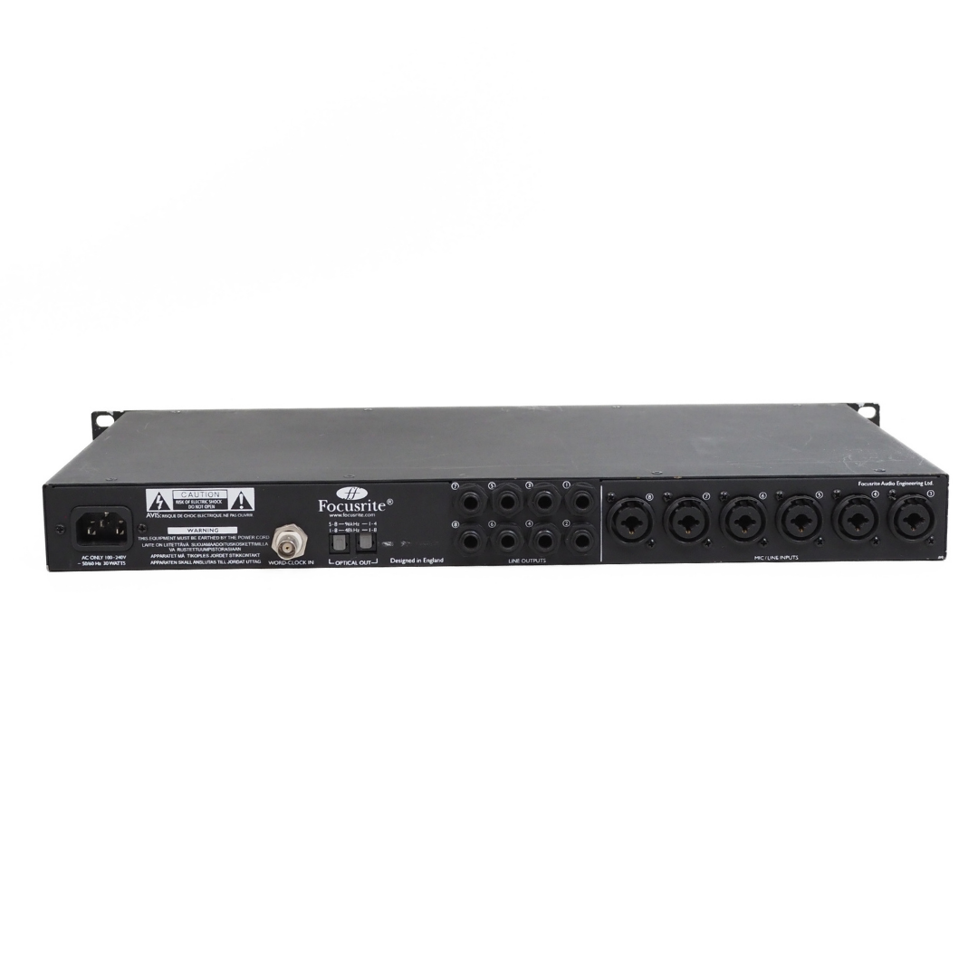 Focusrite OctoPre Mk II 8-Mic Input Rack Mounted Preamp