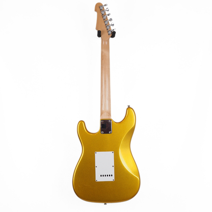 Monterey Stage Series Stratocaster Electric Guitar in Gold
