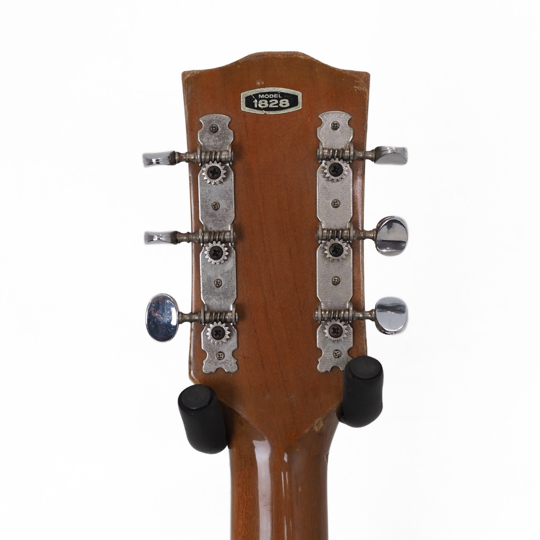 1970s Amena Model 1828 SG-style MIJ Electric Guitar in Wine Red