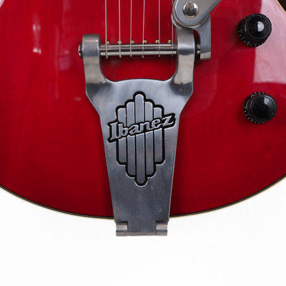 2014 Ibanez AFS75T Artcore Hollow Body Electric Guitar in Transparent Red