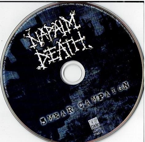 Napalm Death – Smear Campaign (CD, Album)