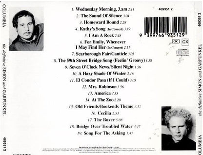 Simon And Garfunkel – The Definitive Simon And Garfunkel (CD, Compilation, DADC Austria)