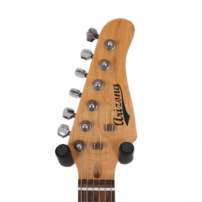 Arizon Stratocaster-Style SSS Electric Guitar in Black