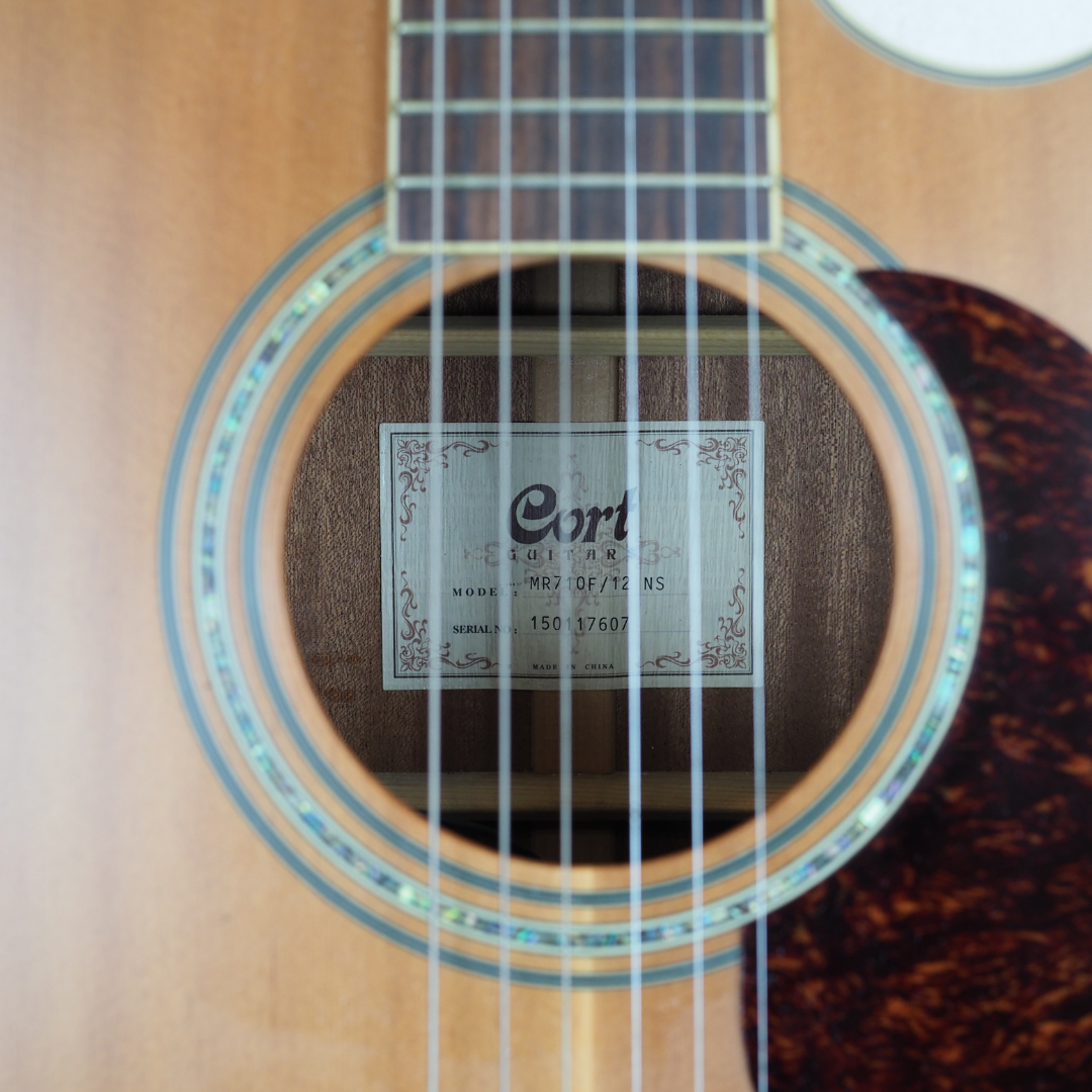 2015 Cort MR710F/12 NS 12-String Electric/Acoustic Guitar