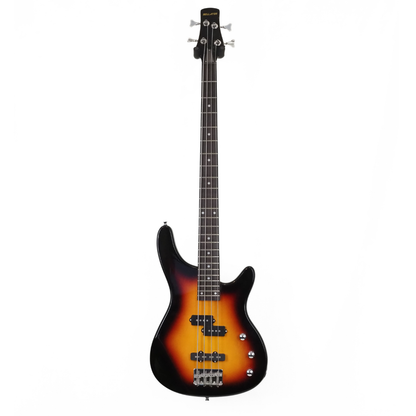 Bellator NEB20W-SBY PJ-Style Electric Bass Guitar in Sunburst