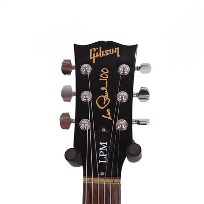 2015 Gibson LPM Les Paul 100 Electric Guitar in Translucent Ebony (with Upgrades)