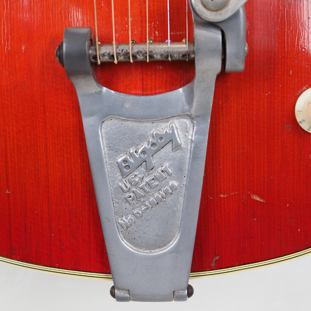 1962 Höfner Verithin 4574 Thinline Hollowbody Electric Guitar in Cherry Red